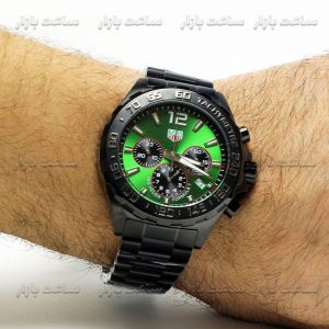 ساعت تگ هویر فرمول 1 مشکی صفحه سبز TAG Heuer 