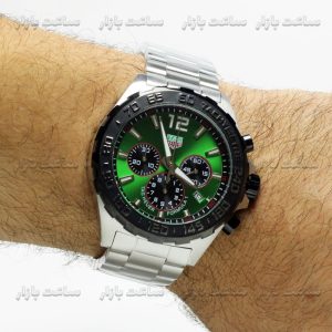 ساعت تگ هویر فرمول 1 سیلور صفحه سبز TAG Heuer