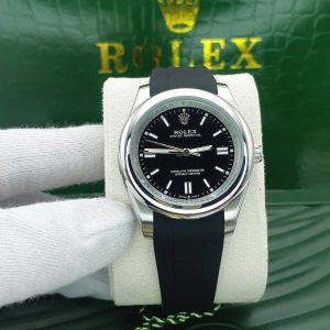 رولکس پرپچوال مشکی صفحه مشکی Rolex Perpetual BR22