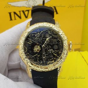 ساعت اینویکتا یاکوزا قاب طلایی Invicta Yakuza GB1254‌