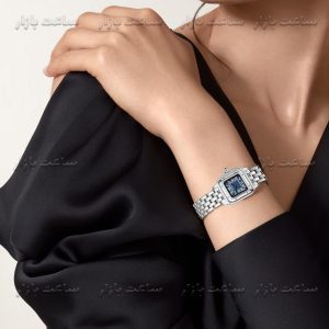 ساعت کارتیه زنانه پنتر صفحه آبی Cartier Panthere