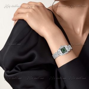 ساعت زنانه کارتیه پنتر صفحه سبز Cartier Panthere