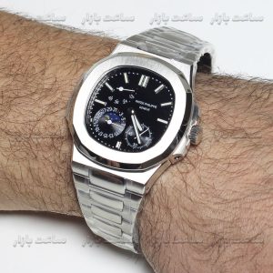 ساعت پتک فیلیپ اتوماتیک پاورگیج مشکی Patek Philippe