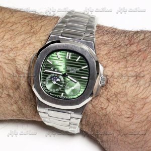 ساعت پتک فیلیپ اتوماتیک پاورگیج سبز Patek Philippe