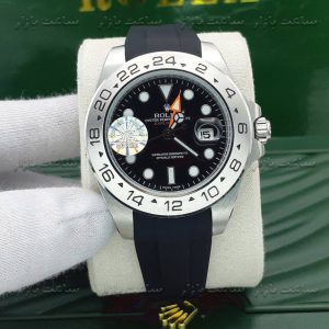 ساعت رولکس اکسپلور بند مشکی Rolex Explorer BB308